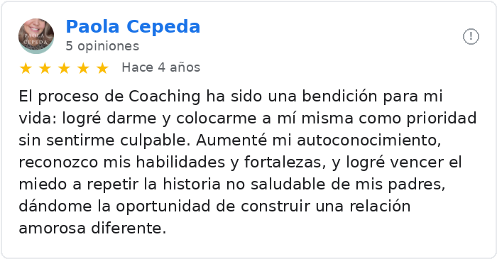 Reseña de Google sobre Adriana Barbosa 3 de 7